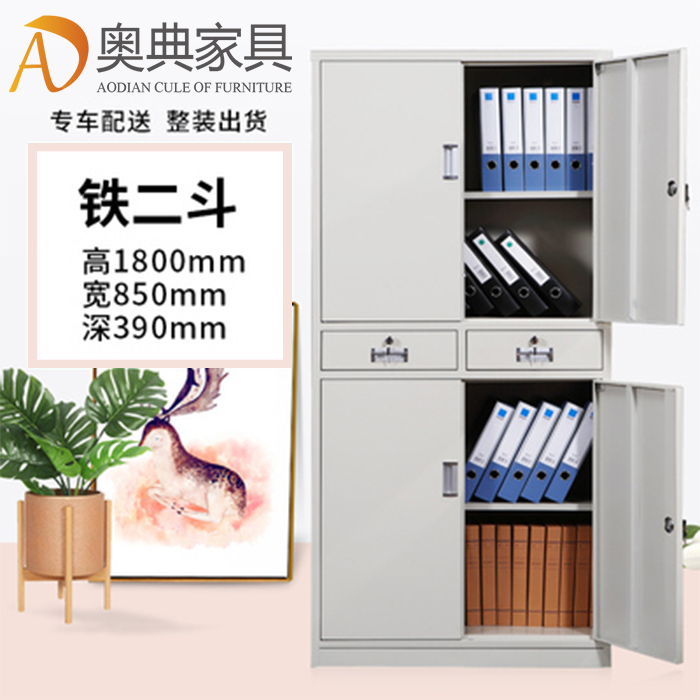 铁二斗文件柜-10