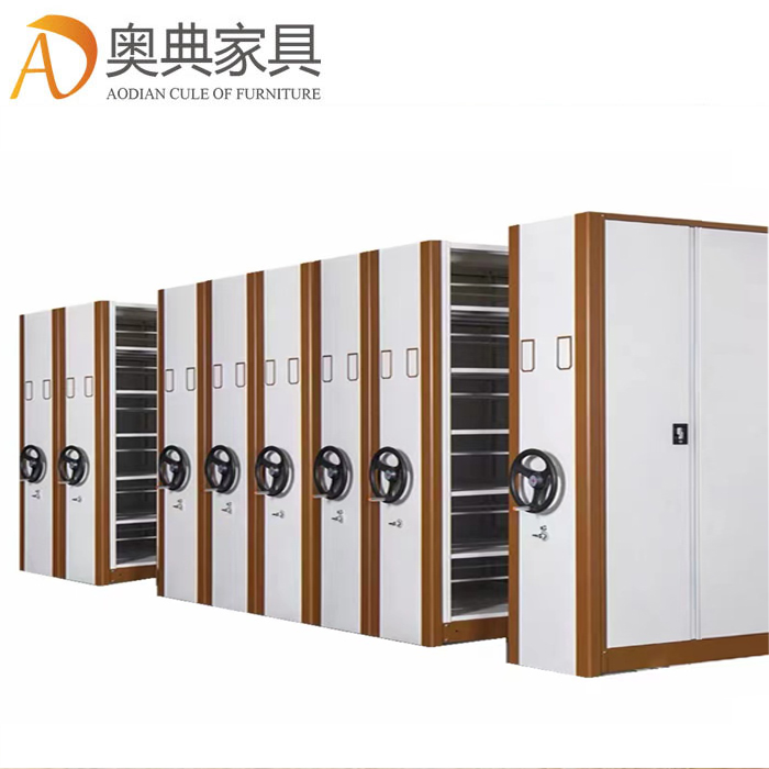 密集架档案室密集柜移动手摇式智能电动档案架凭证架书架文件柜
